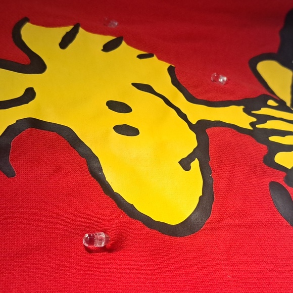 Peanuts Snoopy & Woodstock Christmas 2020 Red 2X Sweatshirt PTP:25" Length 26.5" - Picture 7 of 7